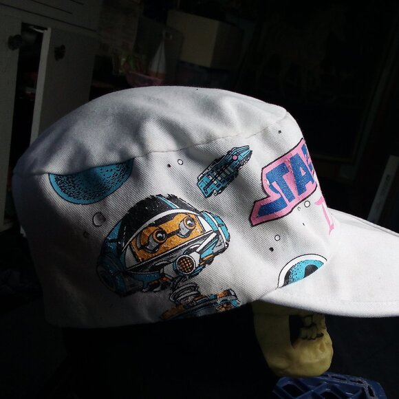 Vintage Disneyland Star Tours Painter Hat Cap - Picture 5 of 7